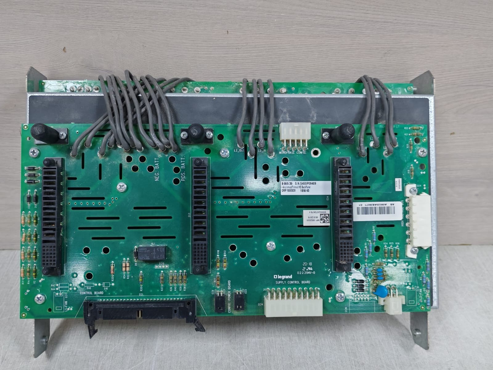 Legrand LEGRAND-9-805-39-ARCHIMOD LEGRAND 9 805 39 ARCHIMOD / TRIMOD HE BACK PANEL BOARD W/ SNMP CS 141B SK CARD 2