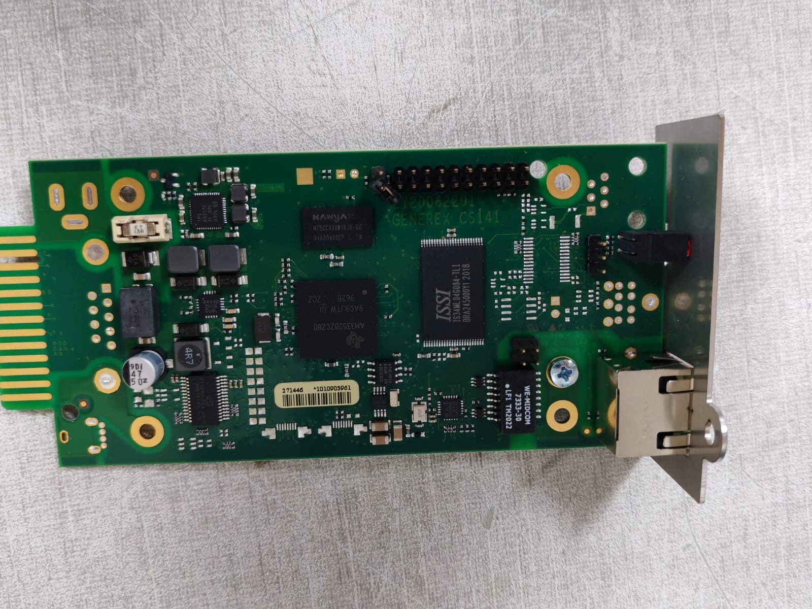 Legrand LEGRAND-9-805-39-ARCHIMOD LEGRAND 9 805 39 ARCHIMOD / TRIMOD HE BACK PANEL BOARD W/ SNMP CS 141B SK CARD 8