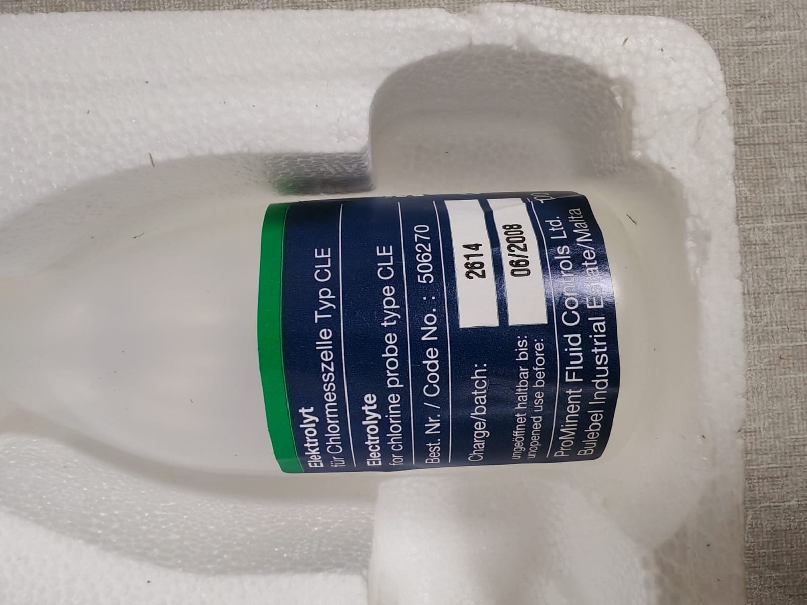 PROMINENT CLE 2.2 PROMINENT DULCOTEST CLE 2.2 CHLORINE SENSOR FOR FREE CHLORINE 8