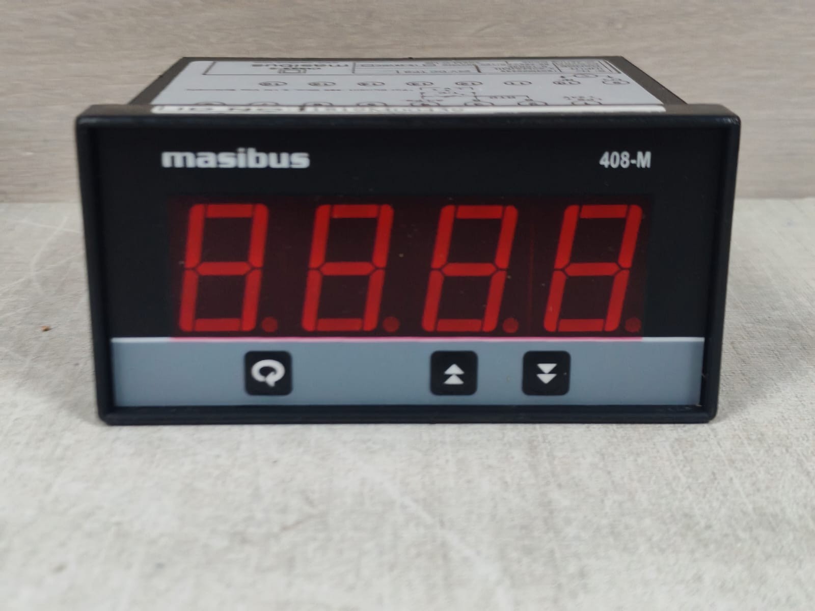 MASIBUS 408-M / 408M-C-U2 MASIBUS 408-M / 408M-C-U2 DIGITAL INDICATOR 24VDC 2