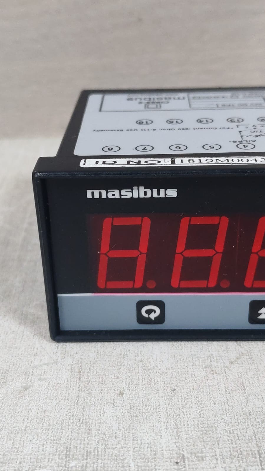 MASIBUS 408-M / 408M-C-U2 MASIBUS 408-M / 408M-C-U2 DIGITAL INDICATOR 24VDC 3