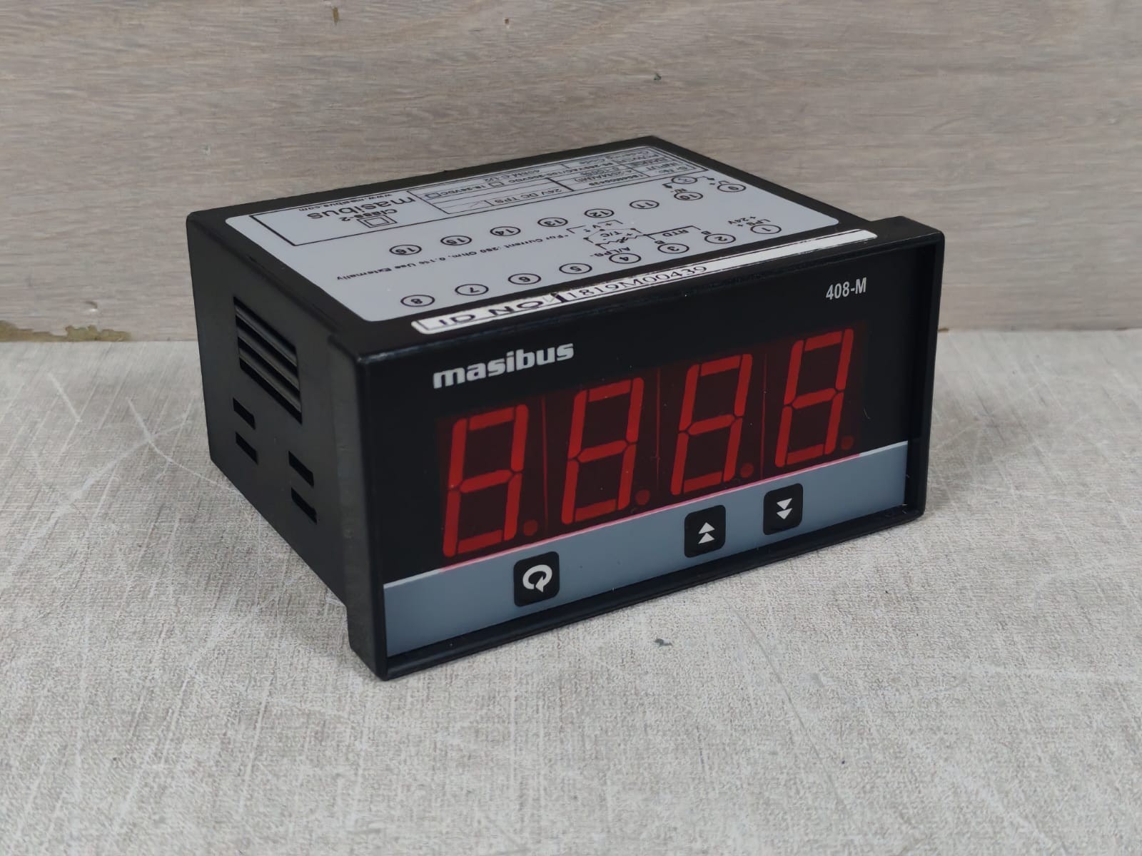 MASIBUS 408-M / 408M-C-U2 MASIBUS 408-M / 408M-C-U2 DIGITAL INDICATOR 24VDC 5