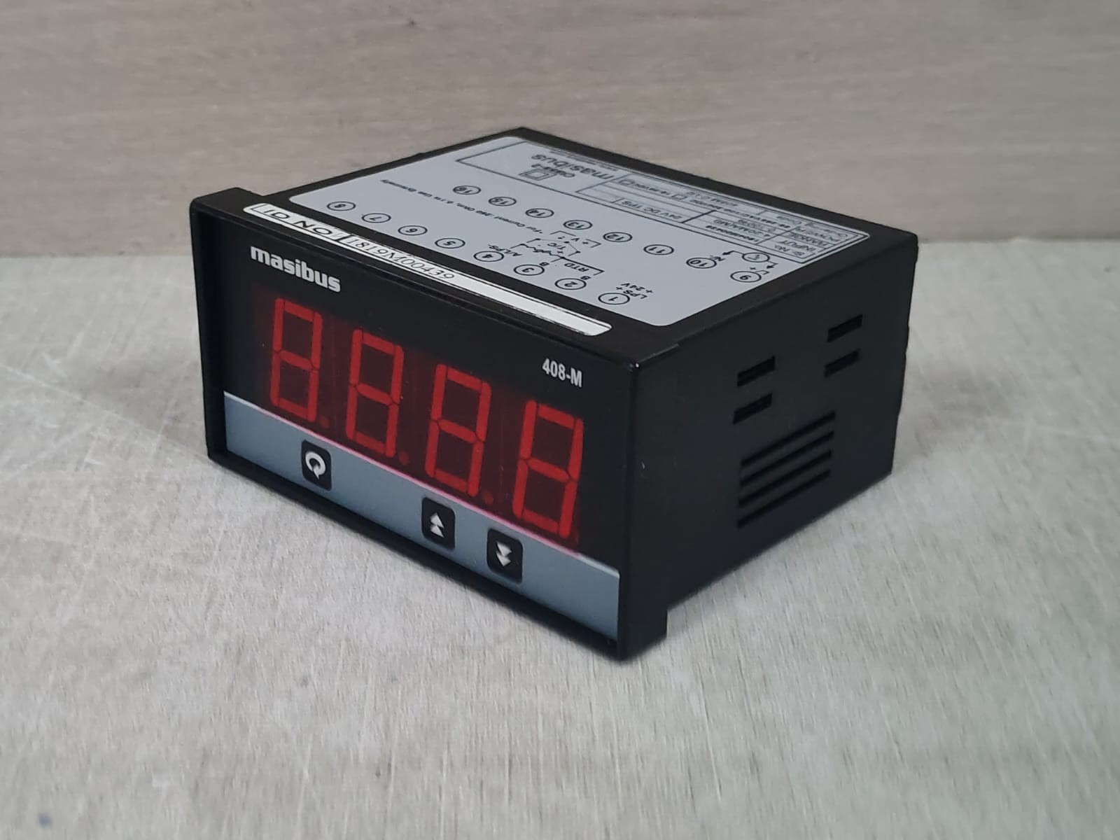 MASIBUS 408-M / 408M-C-U2 MASIBUS 408-M / 408M-C-U2 DIGITAL INDICATOR 24VDC 6