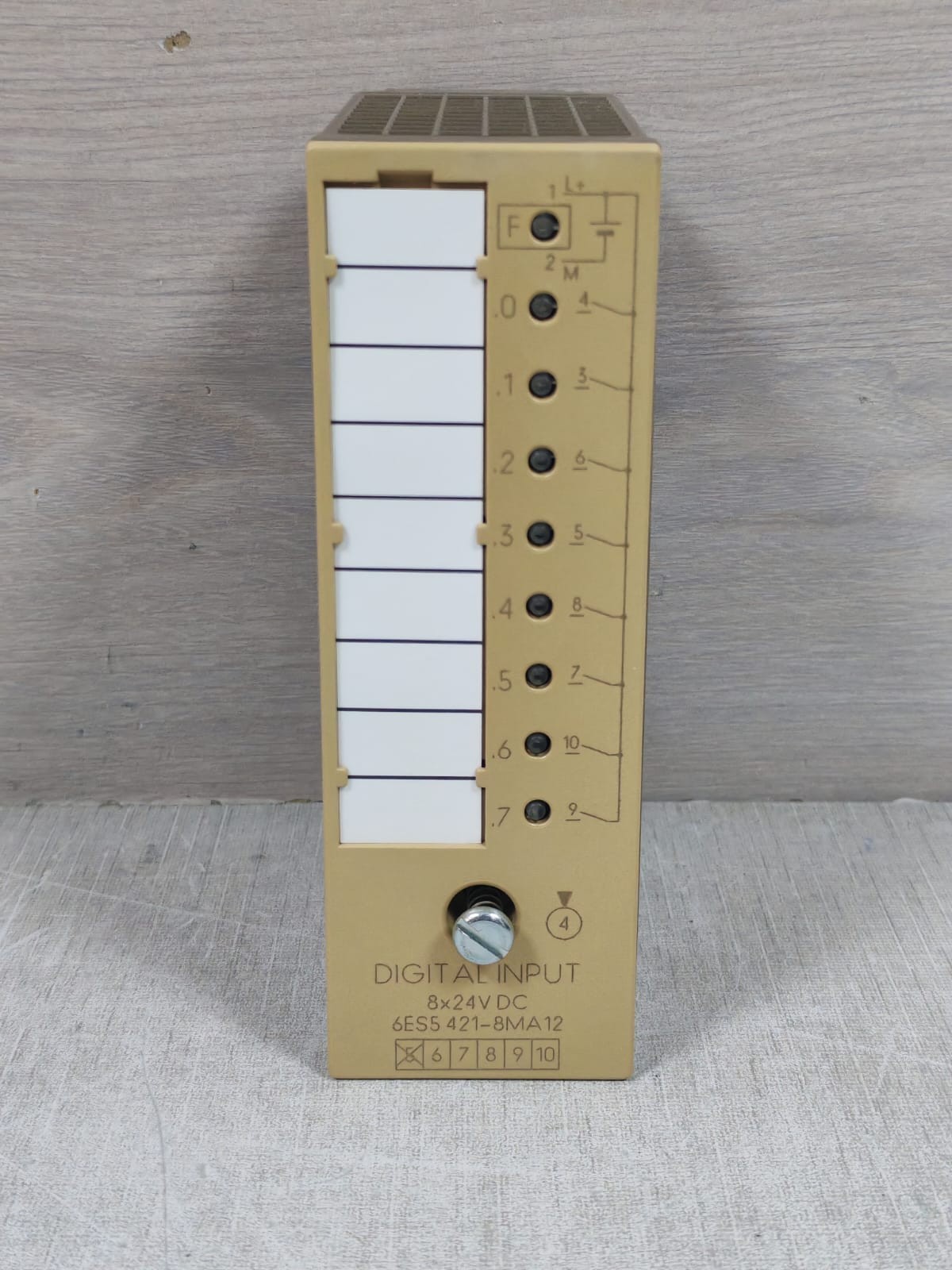 Siemens 6ES5-421-8MA12 SIEMENS SIMATIC S5 6ES5-421-8MA12 DIGITAL INPUT MODULE 24VDC 2