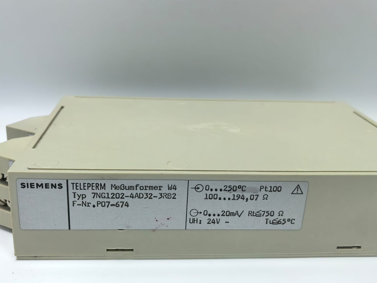 Siemens 7NG1202-4AD32-3RB2 SIEMENS 7NG1202-4AD32-3RB2 TELEPERM TRANSDUCER 2