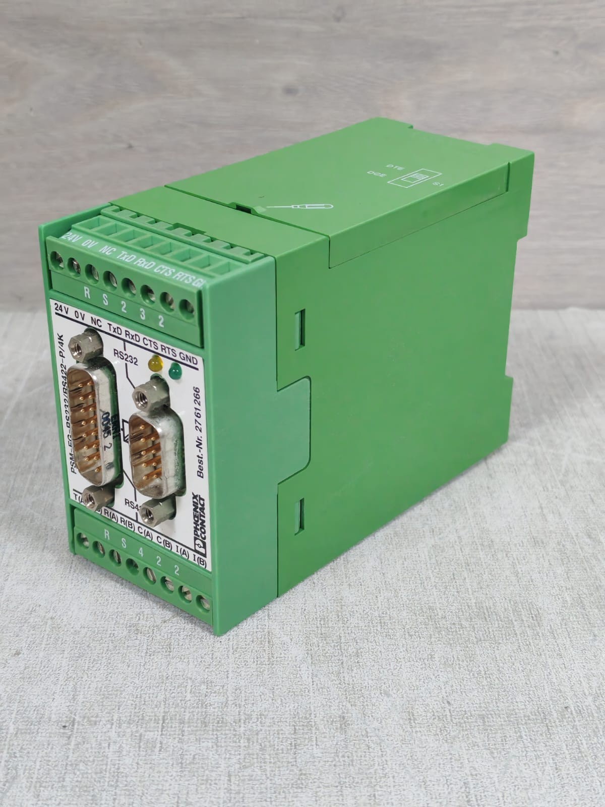 Phoenix Contact PSM-EG-RS232/RS422-P/4K 2761266 PHOENIX CONTACT PSM-EG-RS232/RS422-P/4K 2761266 INTERFACE CONVERTER 4
