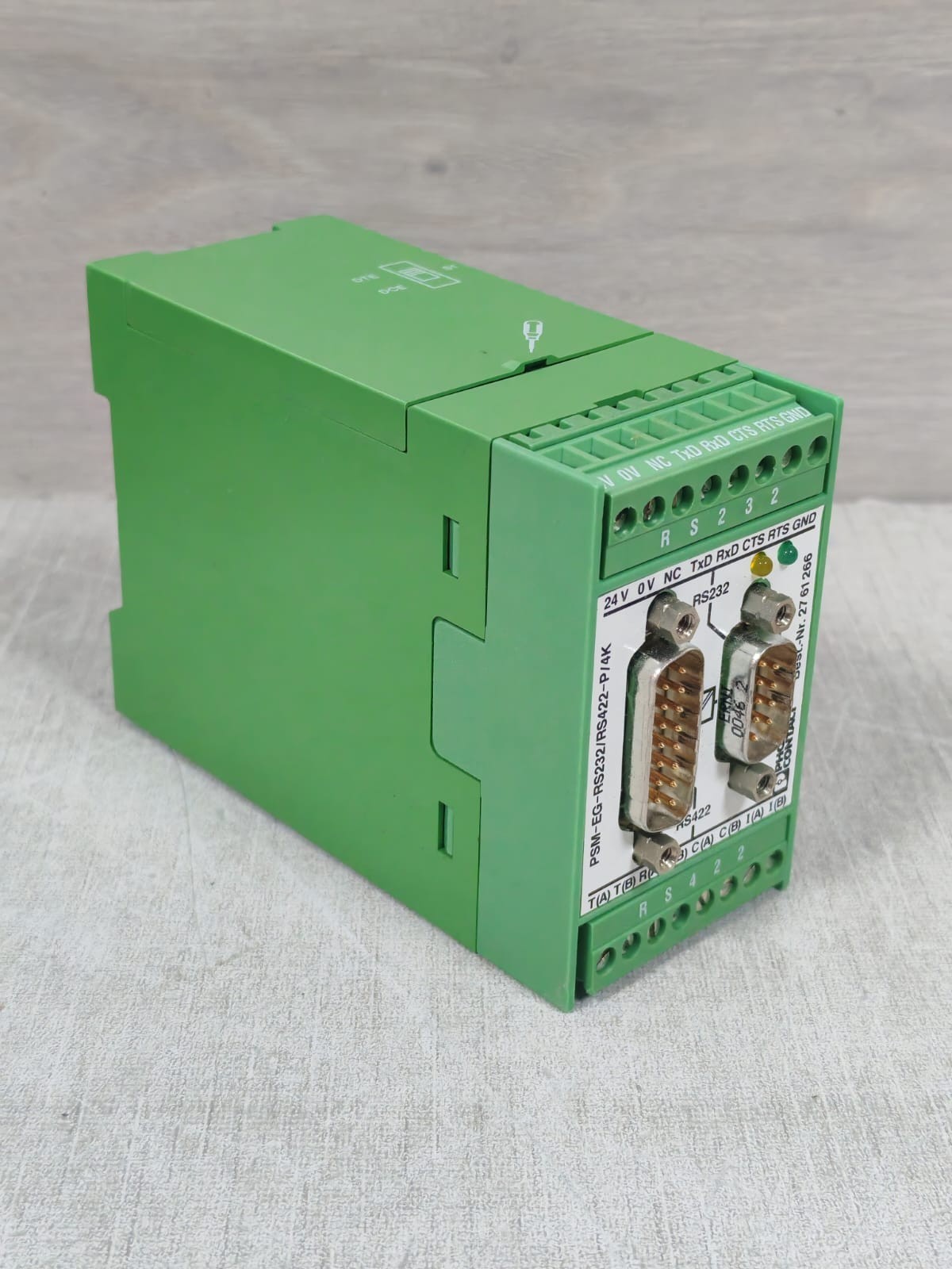 Phoenix Contact PSM-EG-RS232/RS422-P/4K 2761266 PHOENIX CONTACT PSM-EG-RS232/RS422-P/4K 2761266 INTERFACE CONVERTER 5