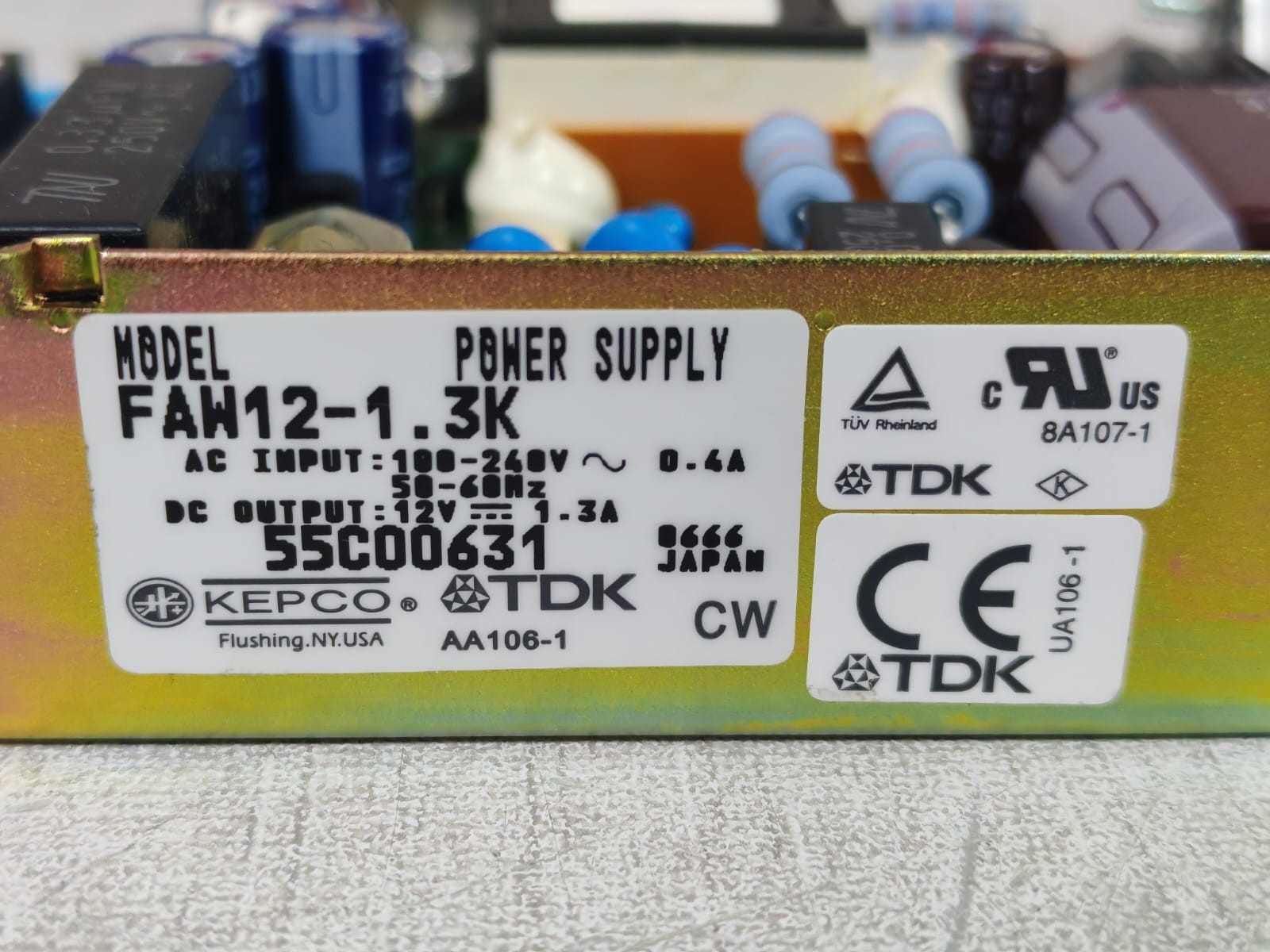 TDK FAW12-1.3K TDK FAW12-1.3K POWER SUPPLY 5