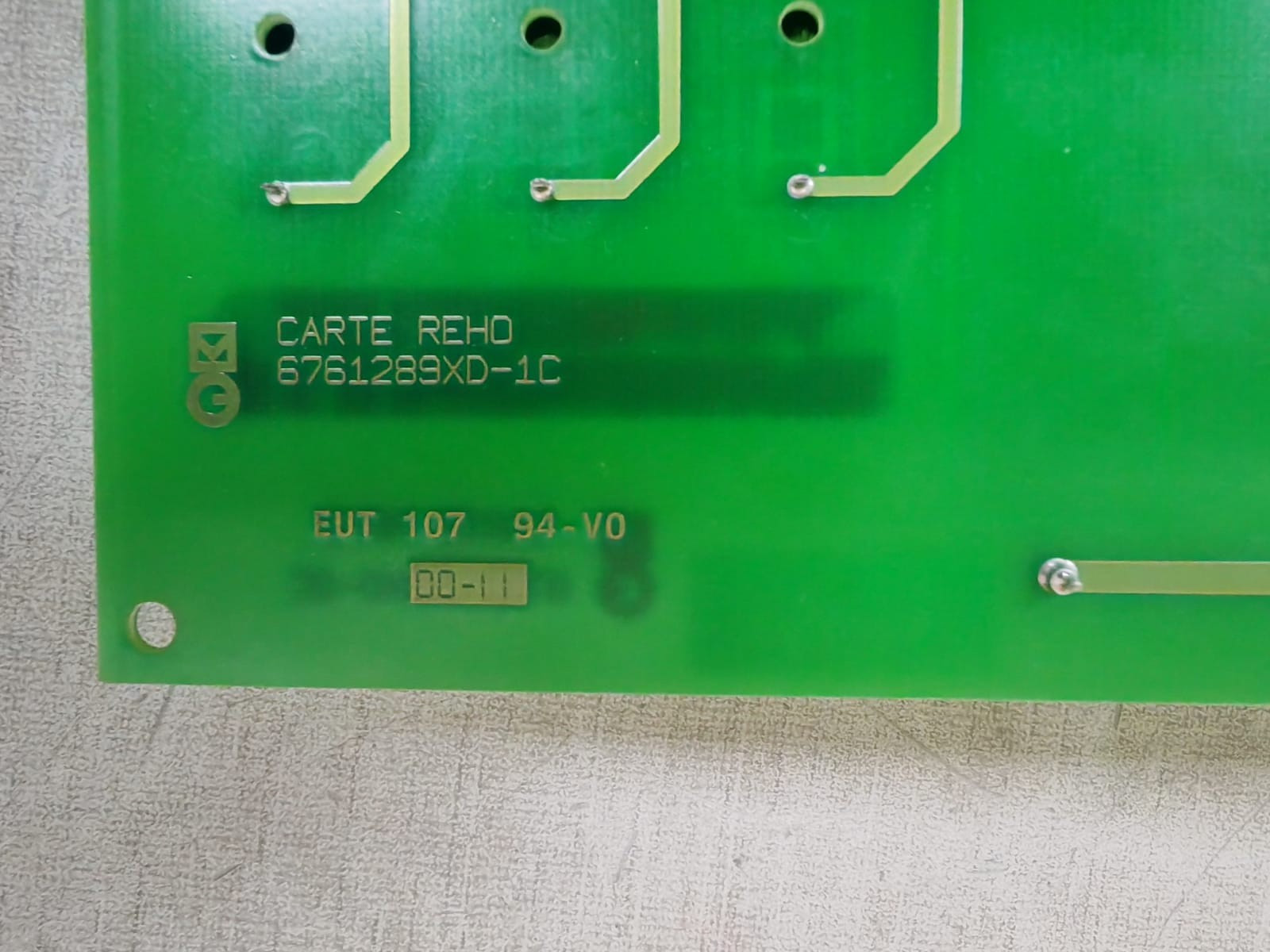 MGE 6761289XD-2C / 6761289XD-1C / 6761290 / 6761290T MGE PDR REHO MUTIN 6761289XD-2C / 6761289XD-1C / 6761290 / 6761290T BOARD 4