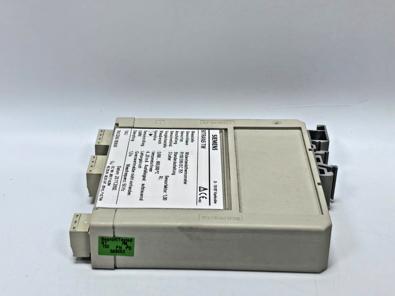 Siemens 7NG3242-0BA00 SIEMENS 7NG3242-0BA00 SITRANS TW UNIVERSAL TRANSMITTER 6