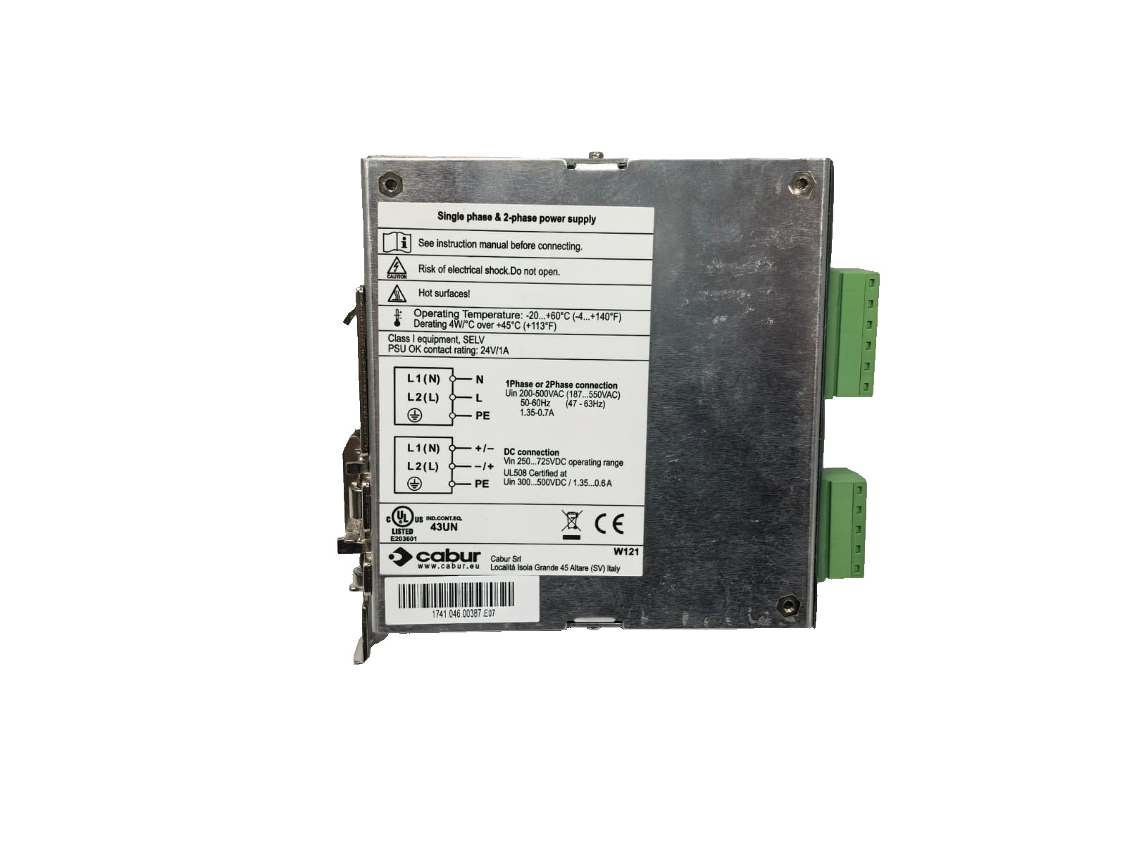 CABUR XCSW121C CABUR XCSW121C UNIVERSAL POWER SUPPLY 5