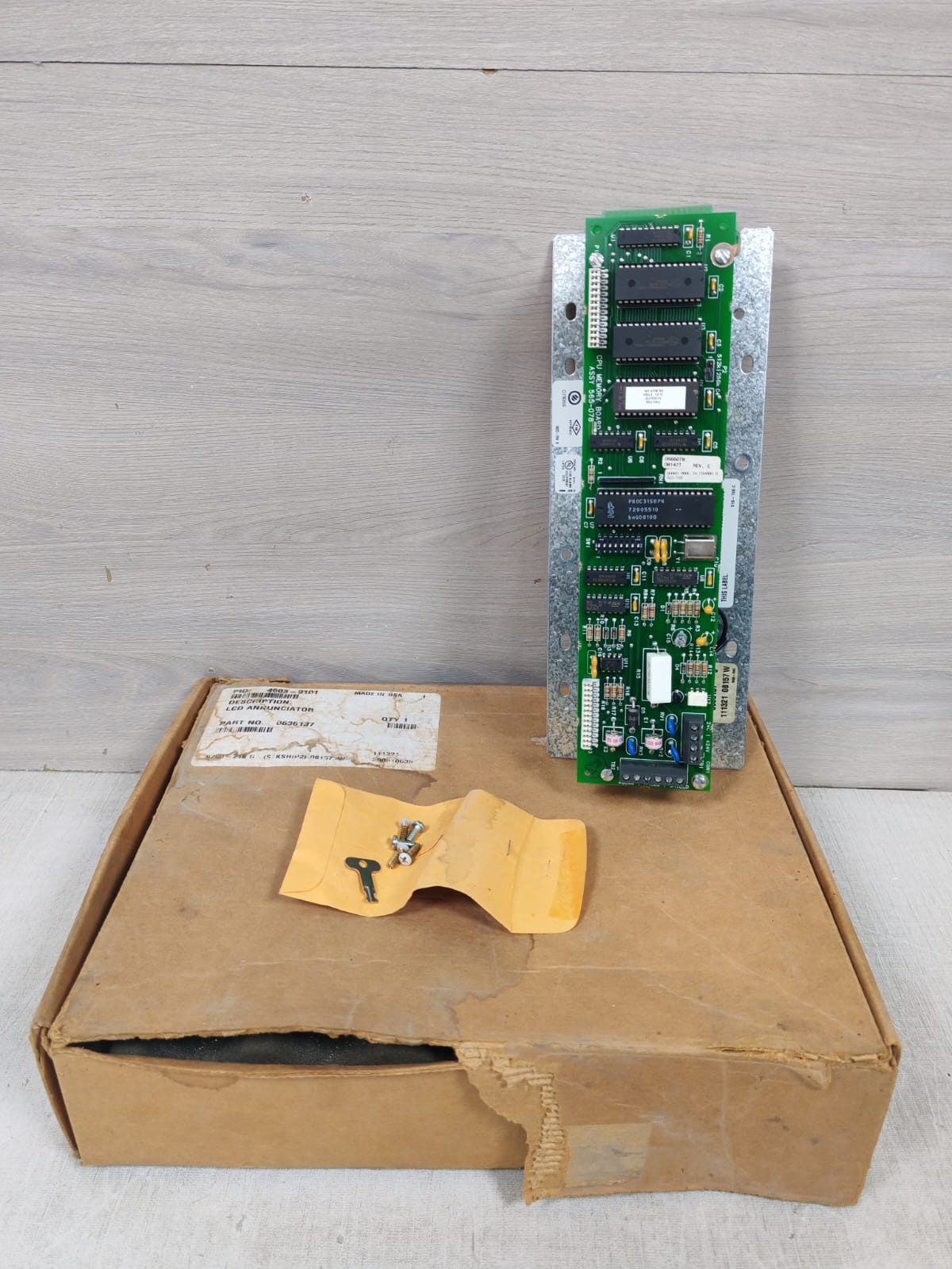 Simplex 0636137 SIMPLEX 0636137 / 4603-9101 LCD ANNUNCIATOR SIGNALING DEVICE 3