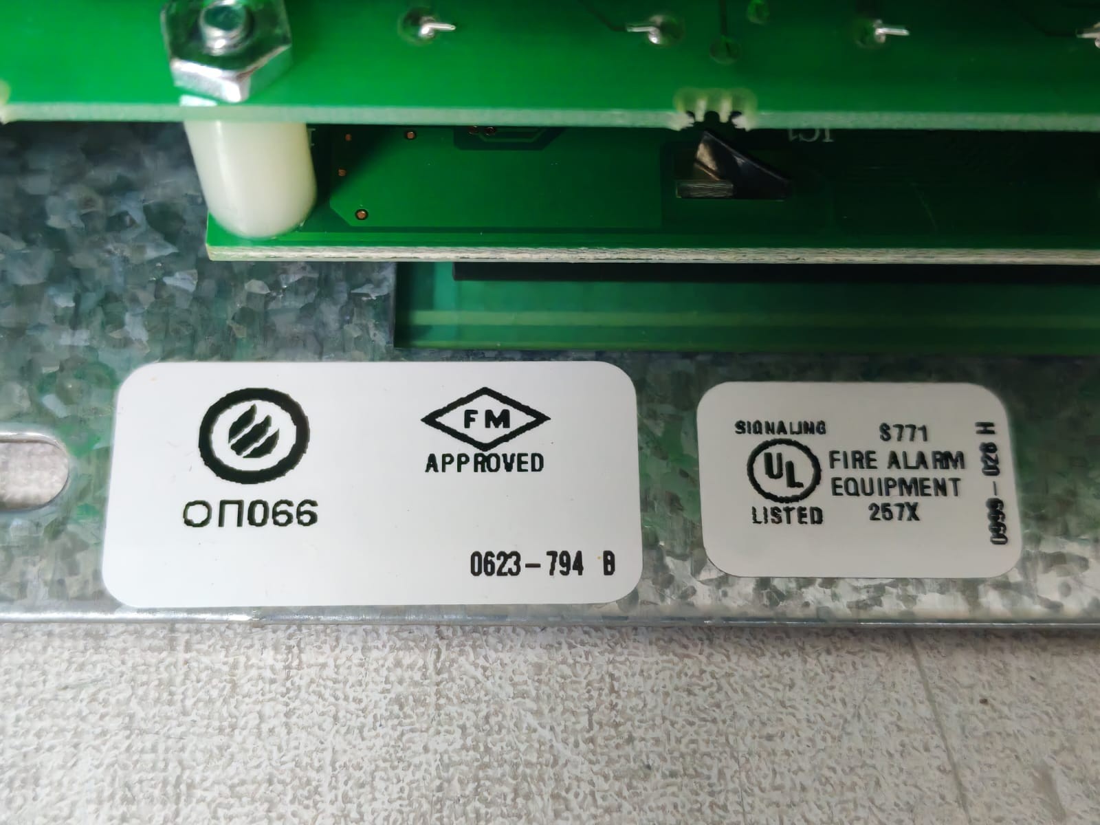 Simplex 0636137 SIMPLEX 0636137 / 4603-9101 LCD ANNUNCIATOR SIGNALING DEVICE 10