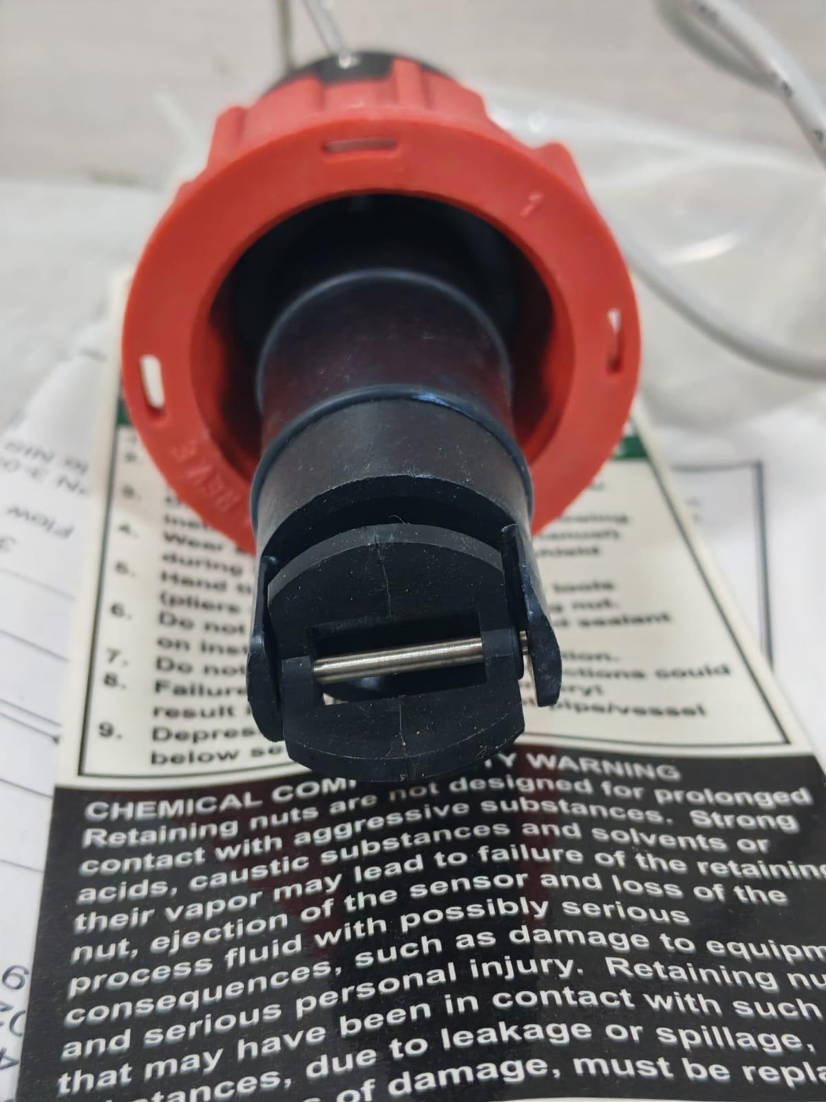 GEORGE FISCHER 198 801 620 GEORGE FISCHER 198 801 620 FLOW SENSOR PPTI FLOW 0.5-4 6