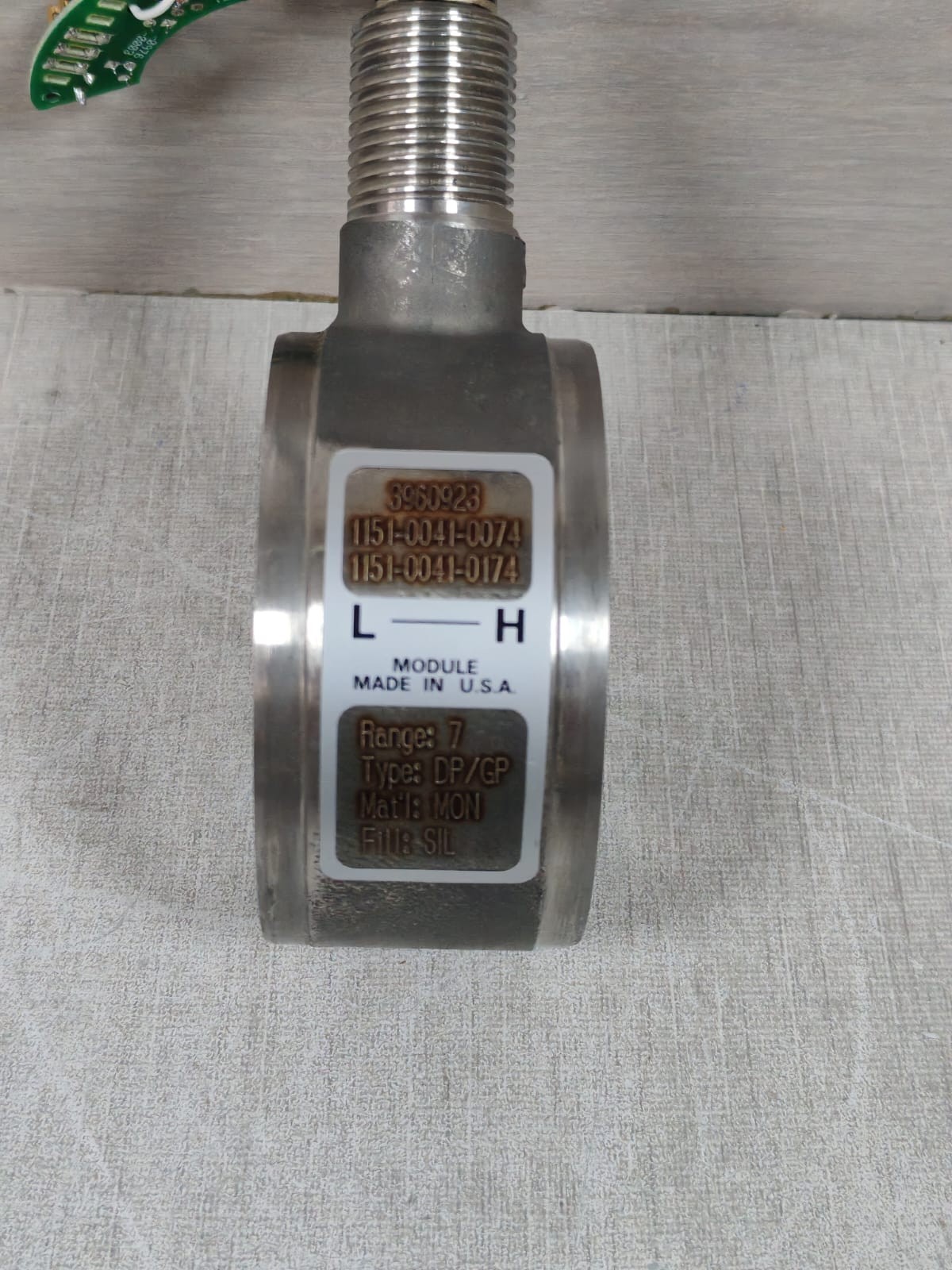 Rosemount 1151-0041-0074 ROSEMOUNT 1151-0041-0074 SENSOR MODULE 3