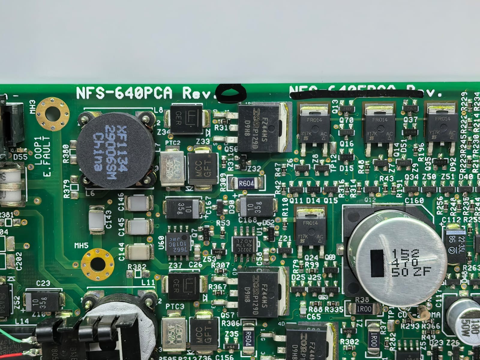 NOTIFIER NFS-640PCA NOTIFIER NFS-640PCA CONTROL PANEL REPLACEMENT BOARD 4