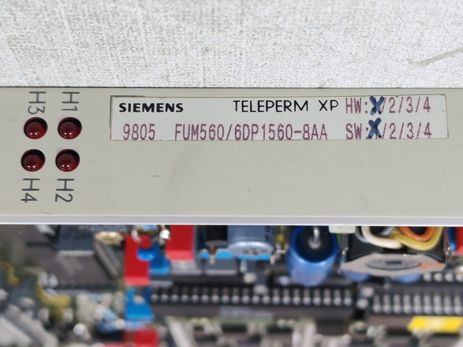 Siemens 6DP1560-8AA SIEMENS TELEPERM FUM560 6DP1560-8AA Drive Control Interface Module 2