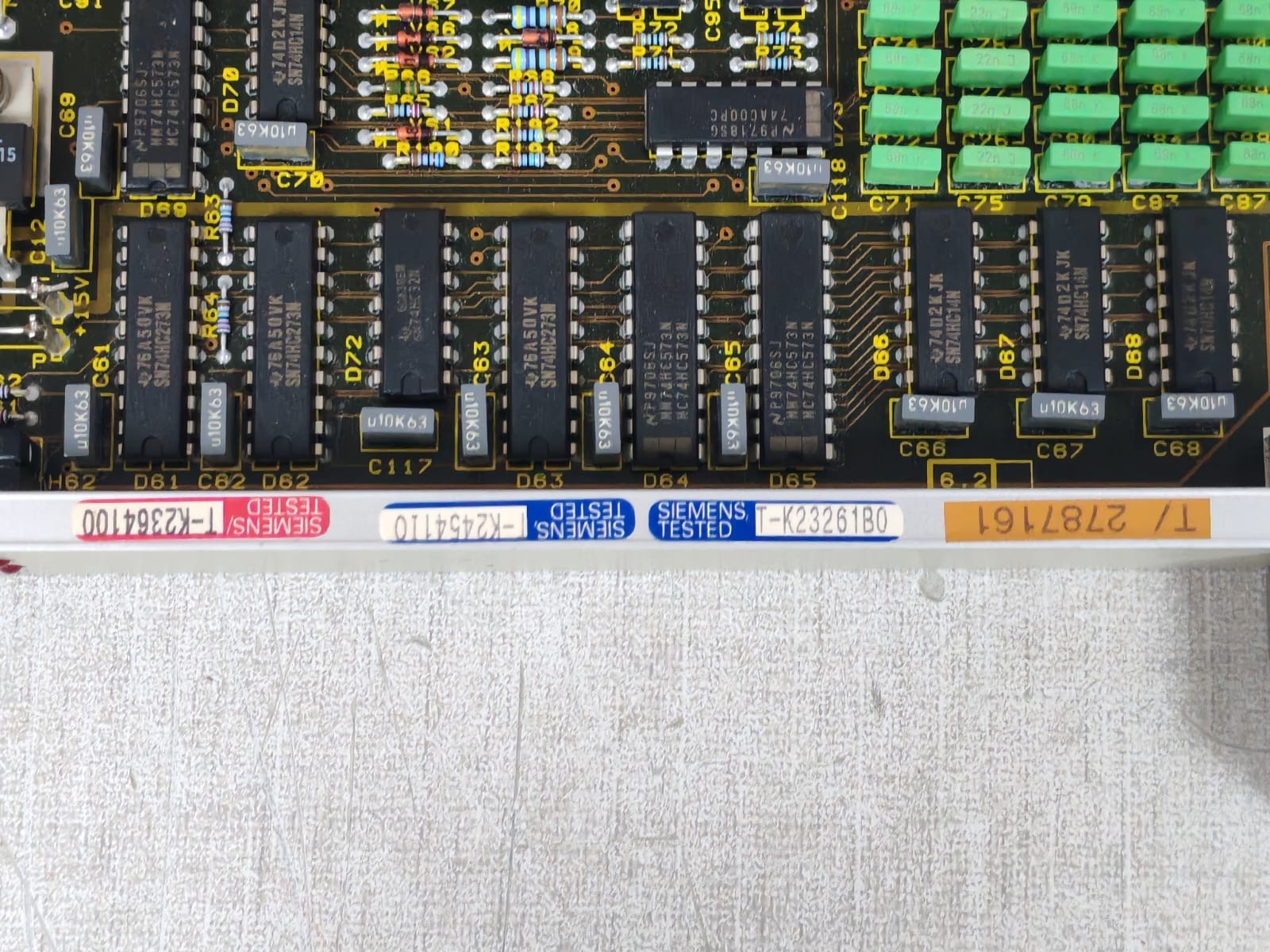 Siemens 6DP1560-8AA SIEMENS TELEPERM FUM560 6DP1560-8AA Drive Control Interface Module 10