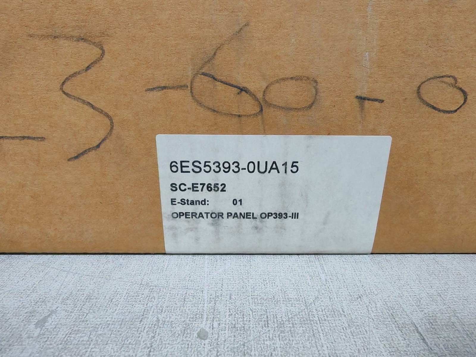 Siemens 6ES5 393-OUA15 SIEMENS OP 393-III 6ES5 393-OUA15 OPERATOR PANEL 5