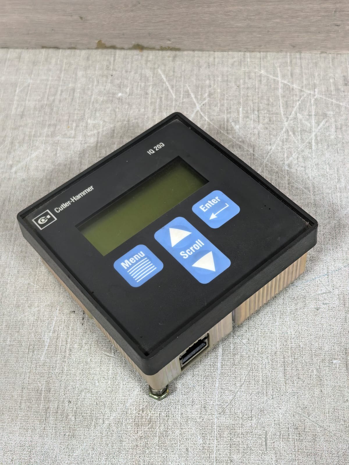 Cutler-Hammer IQ200 66C2055G01 REV.2 CUTLER-HAMMER IQ200 66C2055G01 REV.2 DISPLAY MODULE 3