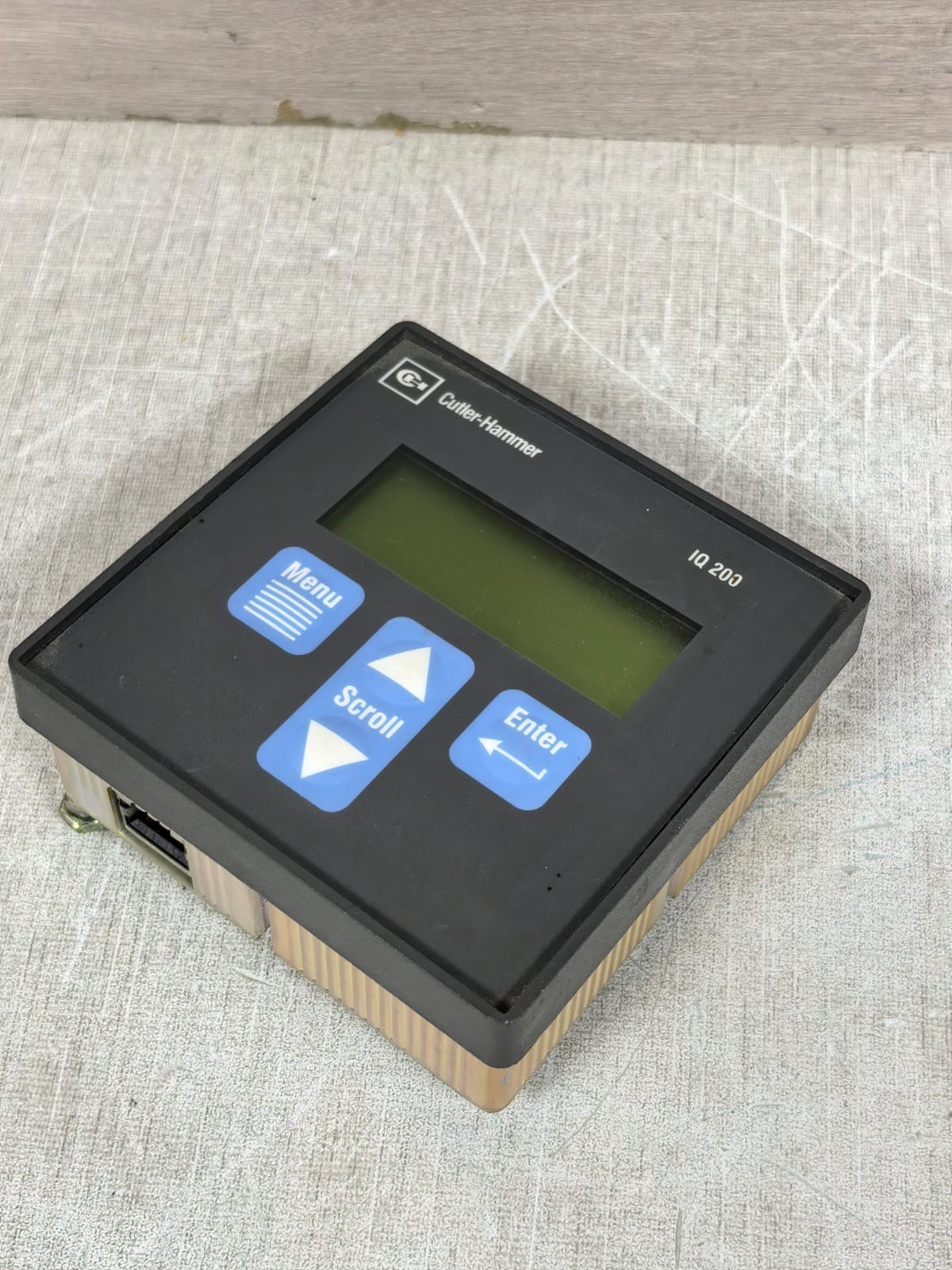 Cutler-Hammer IQ200 66C2055G01 REV.2 CUTLER-HAMMER IQ200 66C2055G01 REV.2 DISPLAY MODULE 4