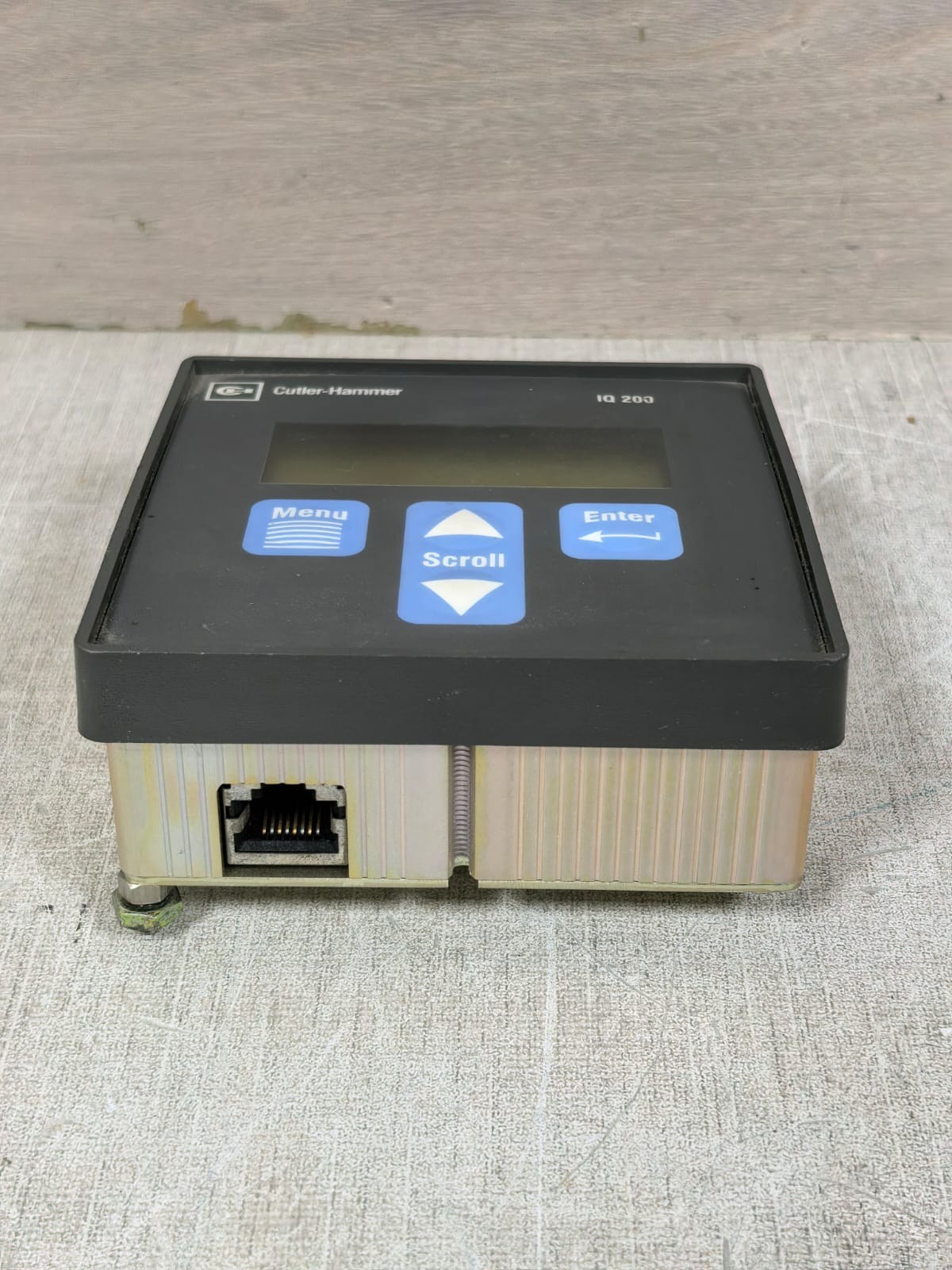 Cutler-Hammer IQ200 66C2055G01 REV.2 CUTLER-HAMMER IQ200 66C2055G01 REV.2 DISPLAY MODULE 8