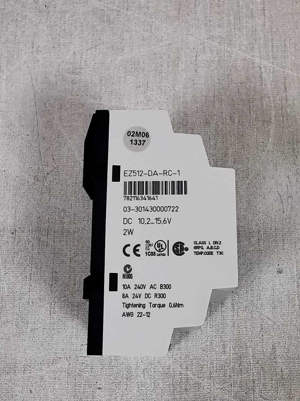 Eaton EZ512-DA-RC / EZ512-DA-RC-1 EATON EZ512-DA-RC / EZ512-DA-RC-1 PROGRAMMABLE CONTROLLER 5