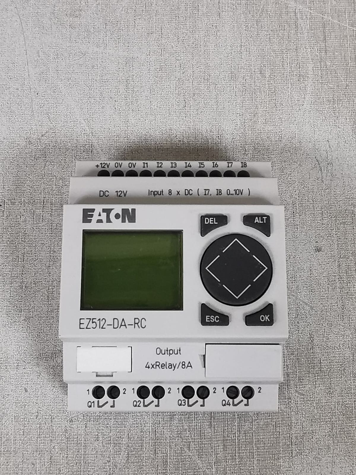 Eaton EZ512-DA-RC / EZ512-DA-RC-1 EATON EZ512-DA-RC / EZ512-DA-RC-1 PROGRAMMABLE CONTROLLER 7