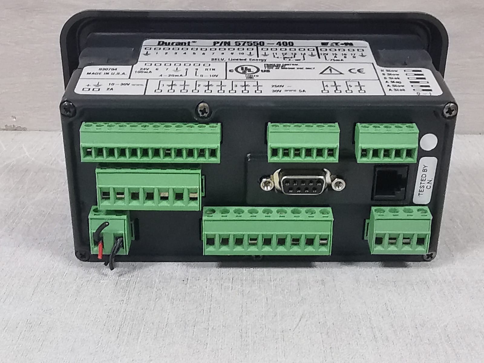EATON DURANT 57550-400 EATON DURANT 57550-400 INDUSTRIAL CONTROL UNIT 10