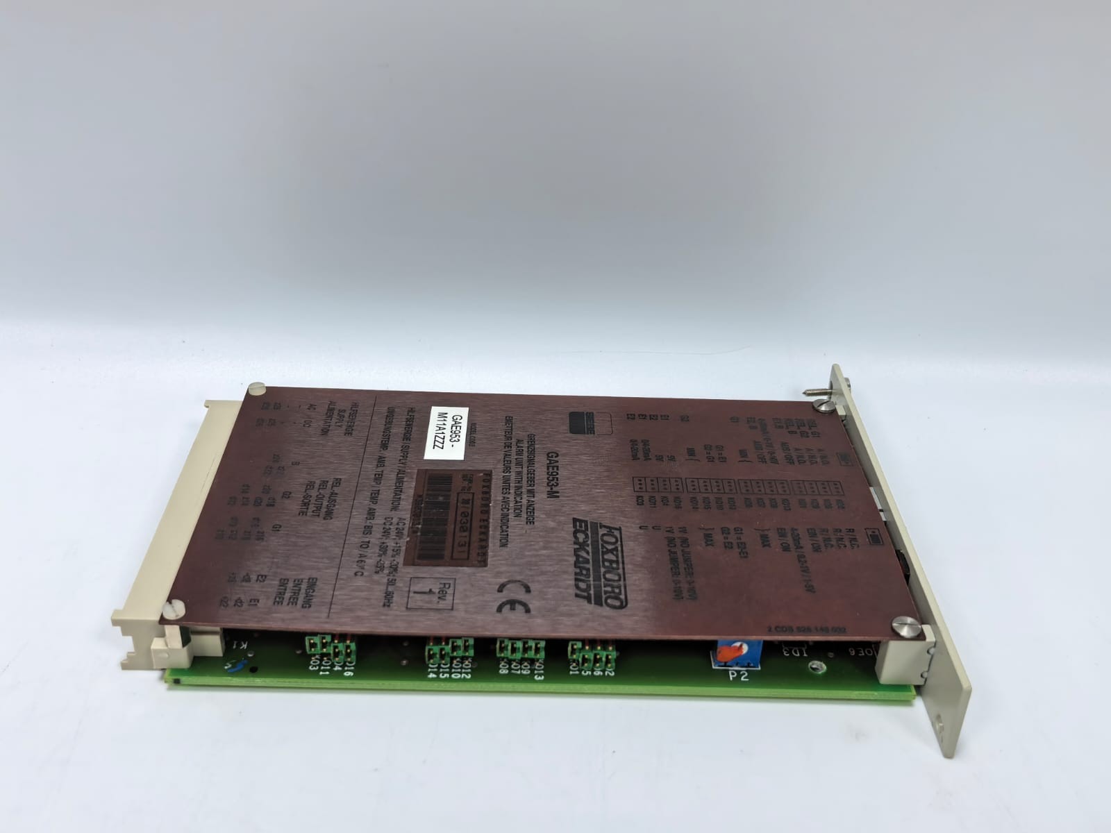 Foxboro GAE953-M/GAE953-M11A1ZZZ FOXBORO ECKARDT GAE953-M/GAE953-M11A1ZZZ 5