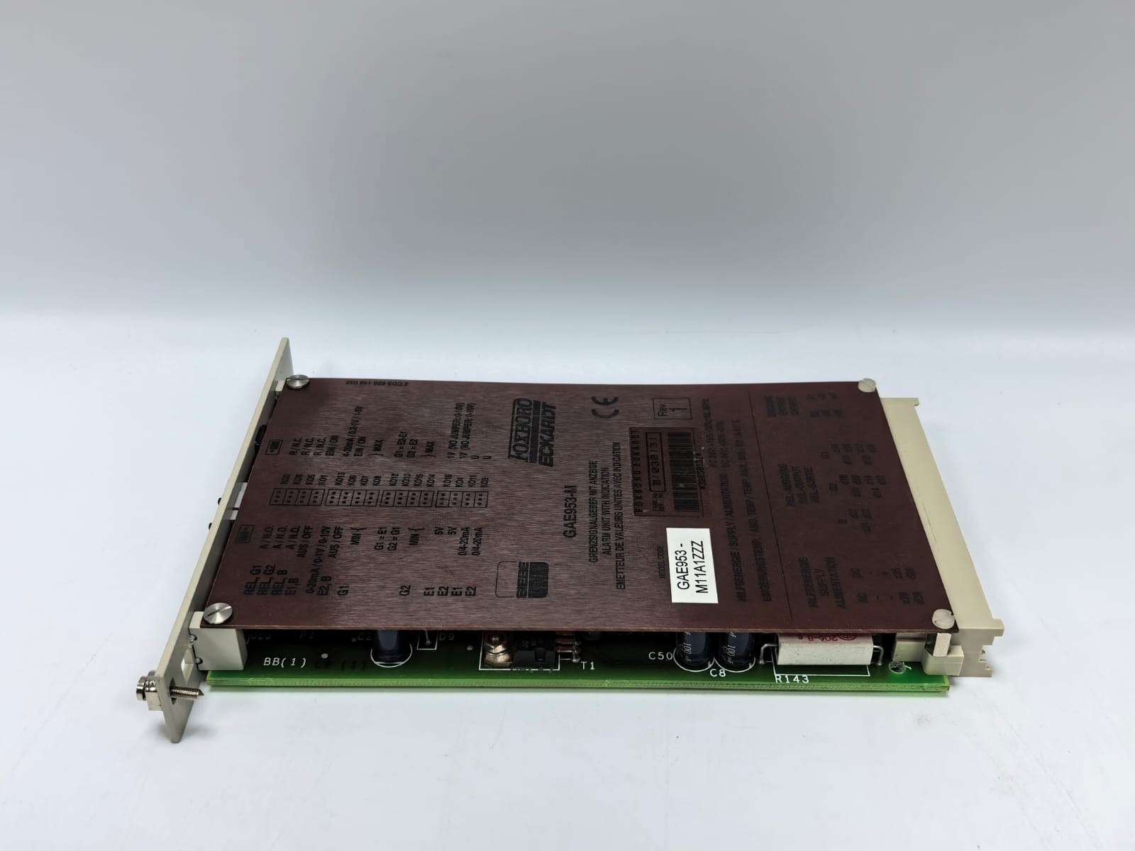 Foxboro GAE953-M/GAE953-M11A1ZZZ FOXBORO ECKARDT GAE953-M/GAE953-M11A1ZZZ 6