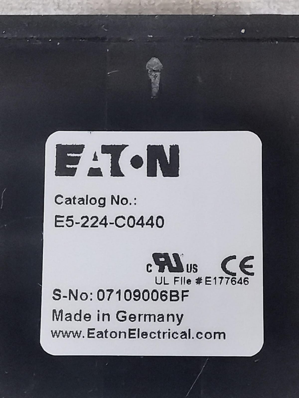 Eaton E5-224-C0440 EATON E5-224-C0440 ELECTRONIC TIMER 4