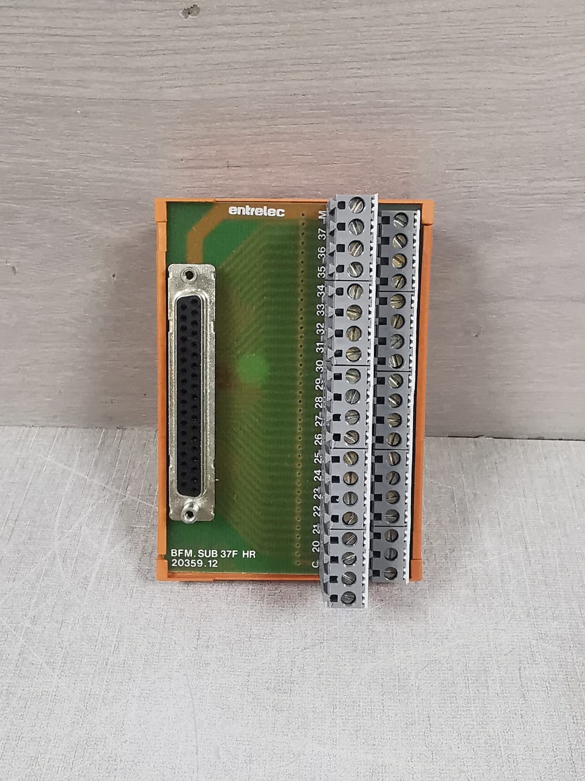 ENTRELEC BY ABB BFM.SUB 37F HR 20359.12 ENTRELEC BY ABB BFM.SUB 37F HR 20359.12 TERMINAL BLOCK 2