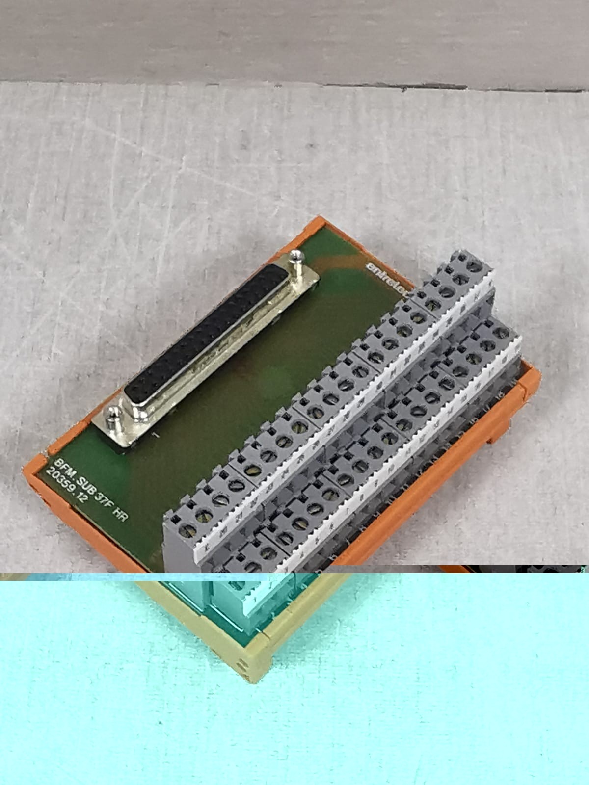 ENTRELEC BY ABB BFM.SUB 37F HR 20359.12 ENTRELEC BY ABB BFM.SUB 37F HR 20359.12 TERMINAL BLOCK 7