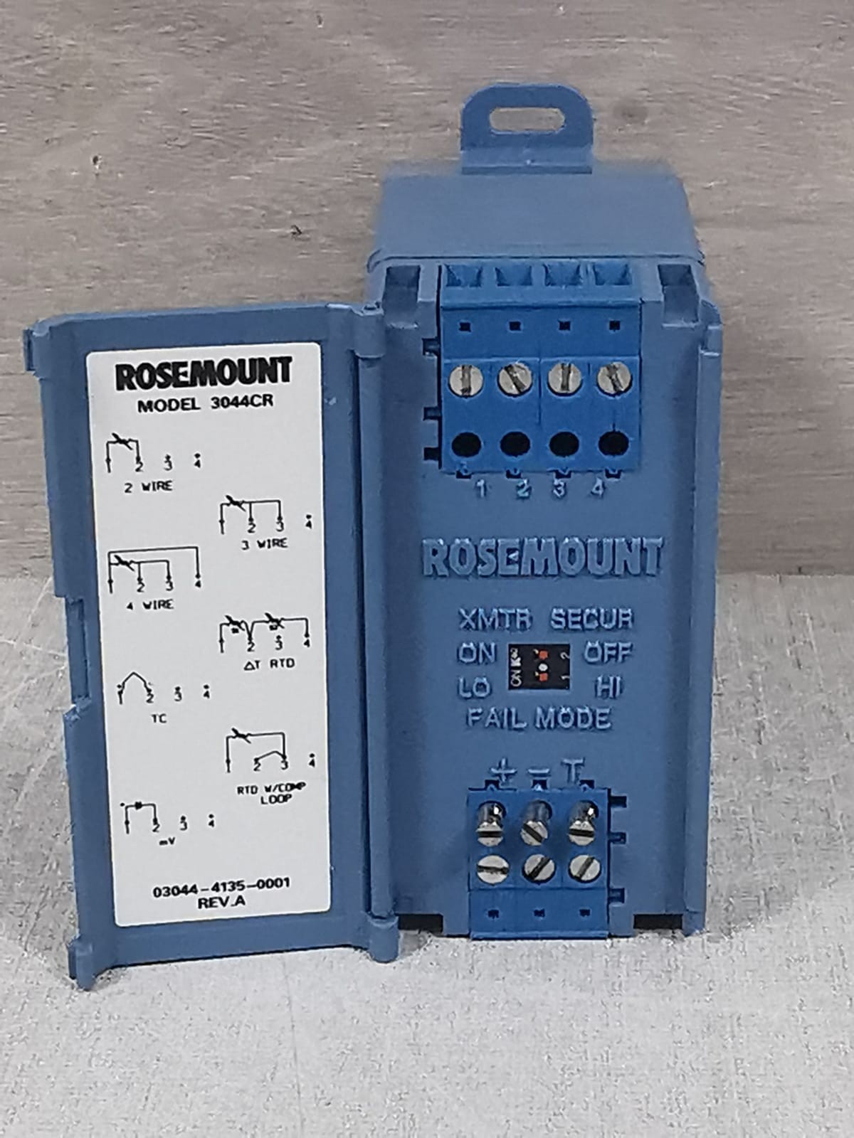 Rosemount 3044CR9 / 3044CR0I5 ROSEMOUNT 3044CR9 / 3044CR0I5 TEMPERATURE TRANSMITTER 0-100 DEG C 2