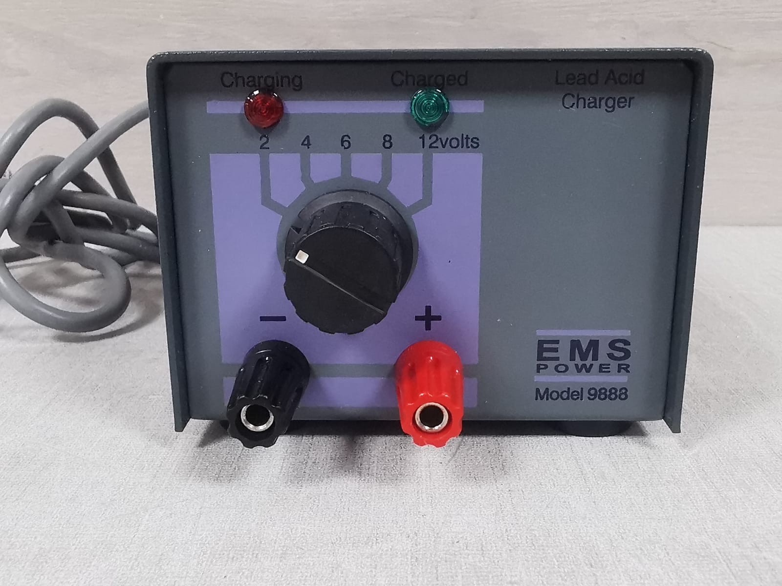 EMS POWER MODEL-9888 EMS POWER MODEL 9888 BATTERY CHARGER 2