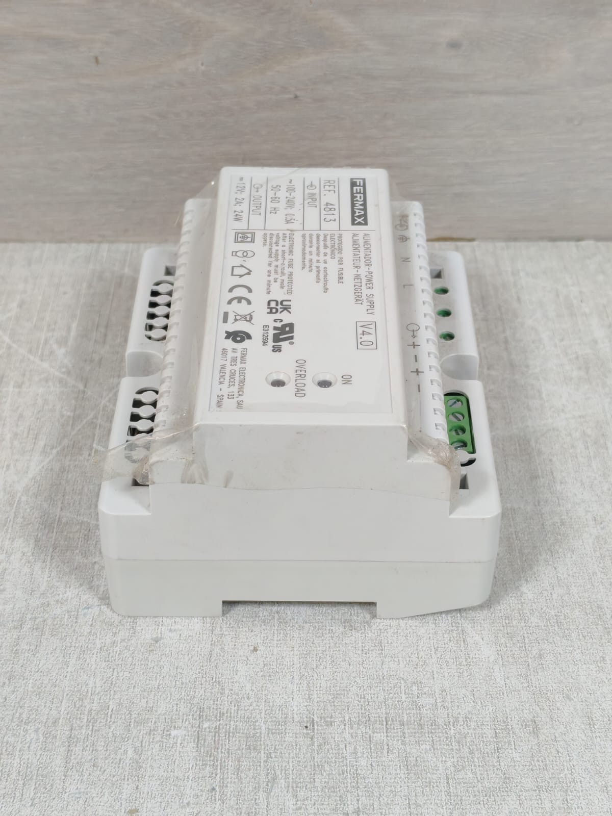 FERMAX REF.4813 V4.0 FERMAX REF.4813 ALIMENTADOR POWER SUPPLY V4.0 100-240V 7
