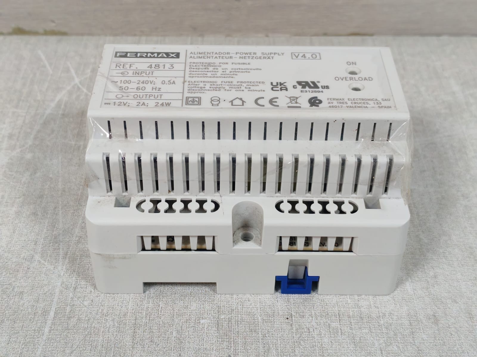 FERMAX REF.4813 V4.0 FERMAX REF.4813 ALIMENTADOR POWER SUPPLY V4.0 100-240V 9