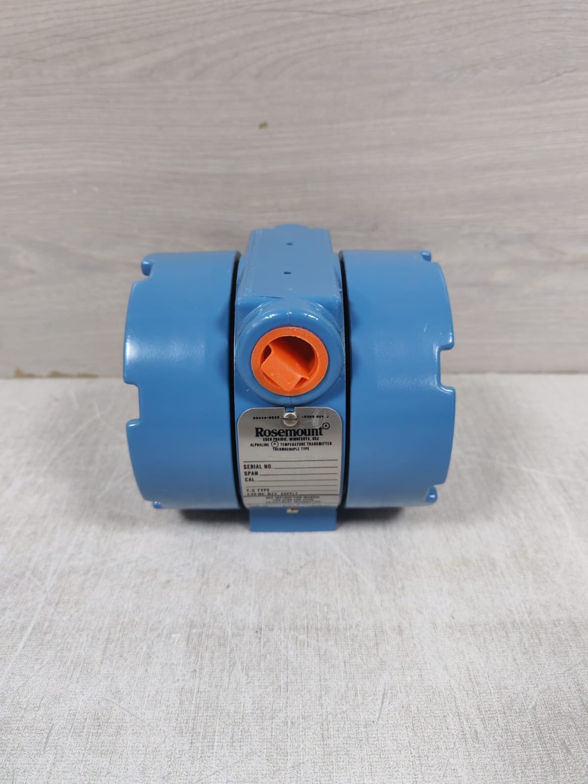 Rosemount 444TK1U1A1E5 ROSEMOUNT 444TK1U1A1E5 TEMPERATURE TRANSMITTER 45VDC 6