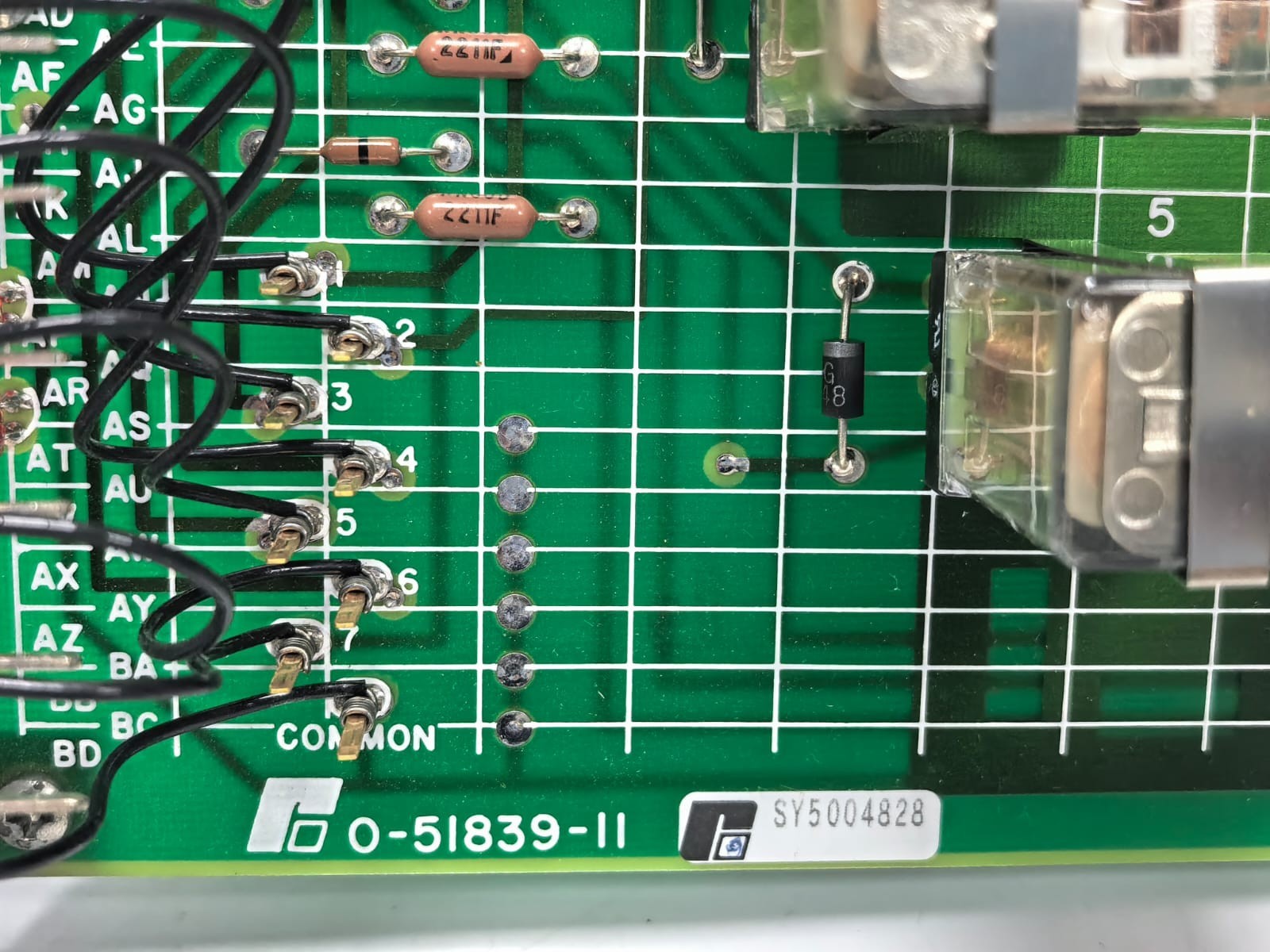 Reliance Electric 0-51839-11 RELIANCE ELECTRIC 0-51839-11 RELAY CARD 4