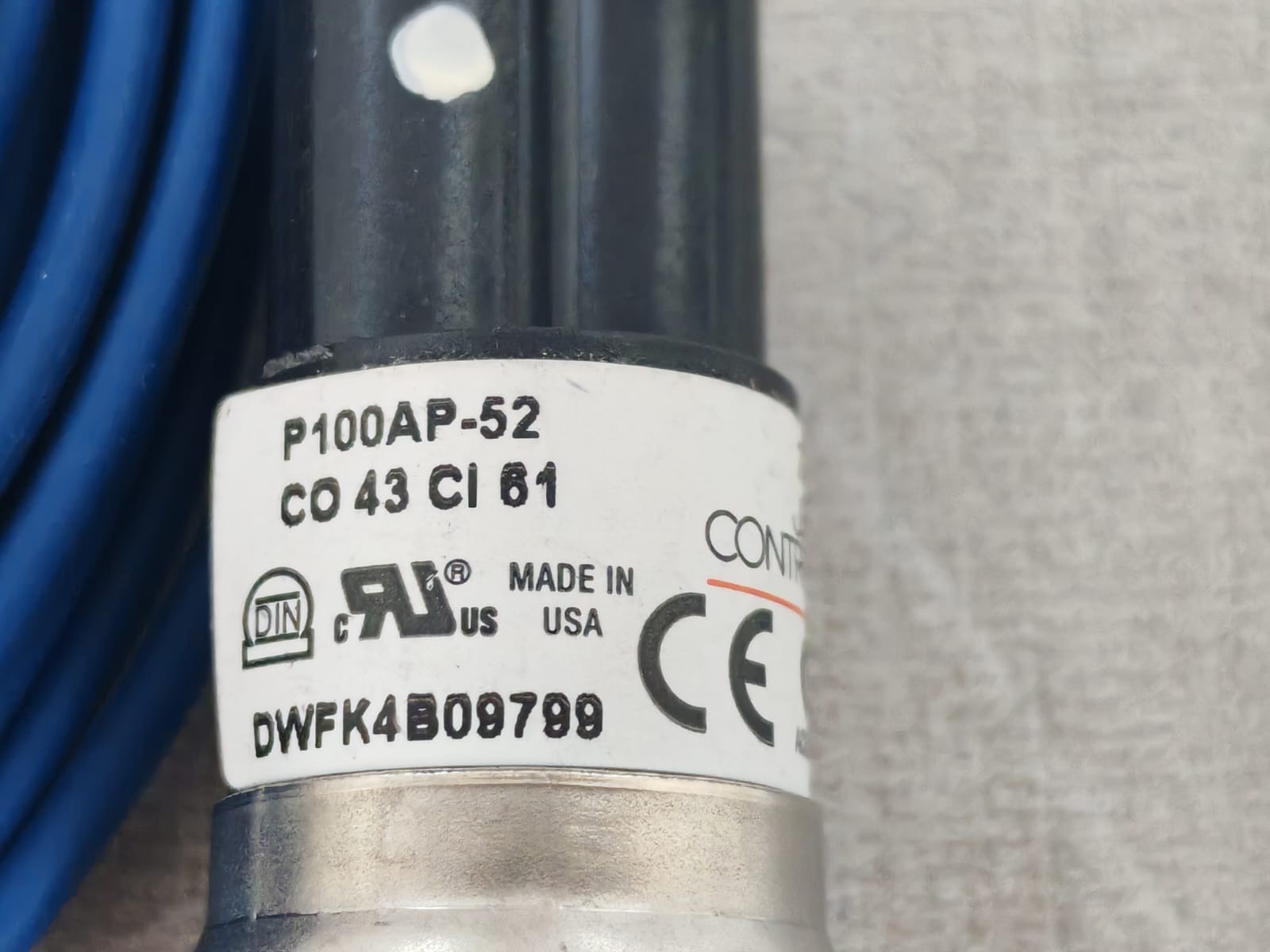 Johnson Controls P100AP-52 JOHNSON CONTROLS P100AP-52 PRESSURE SWITCH 3