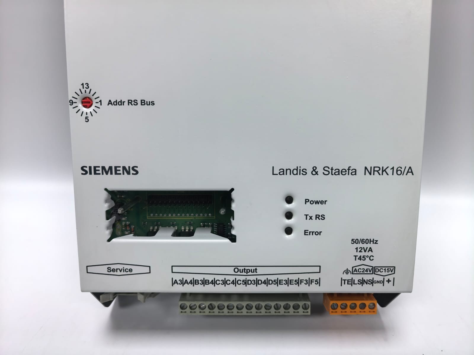 Siemens NRK16/A SIEMENS LANDIS & STAEFA NRK16/A CONTROLLER 3