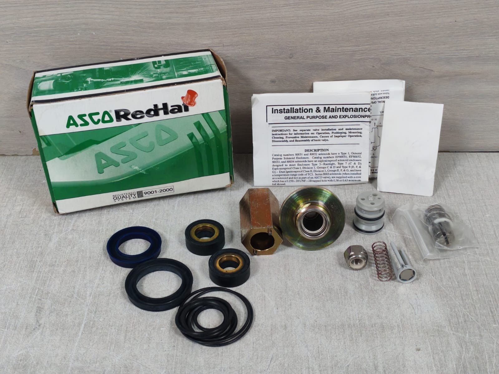 ASCO REDHAT302718 ASCO REDHAT 302718 SOLENOID VALVE KIT 5