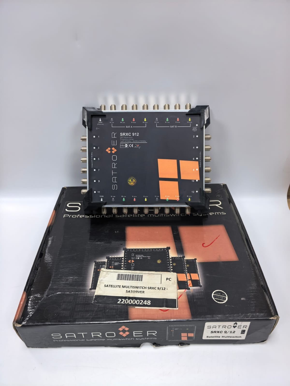 SATROVER SRXC-912 SATROVER SRXC 912 SATELLITE MULTISWITCH 2