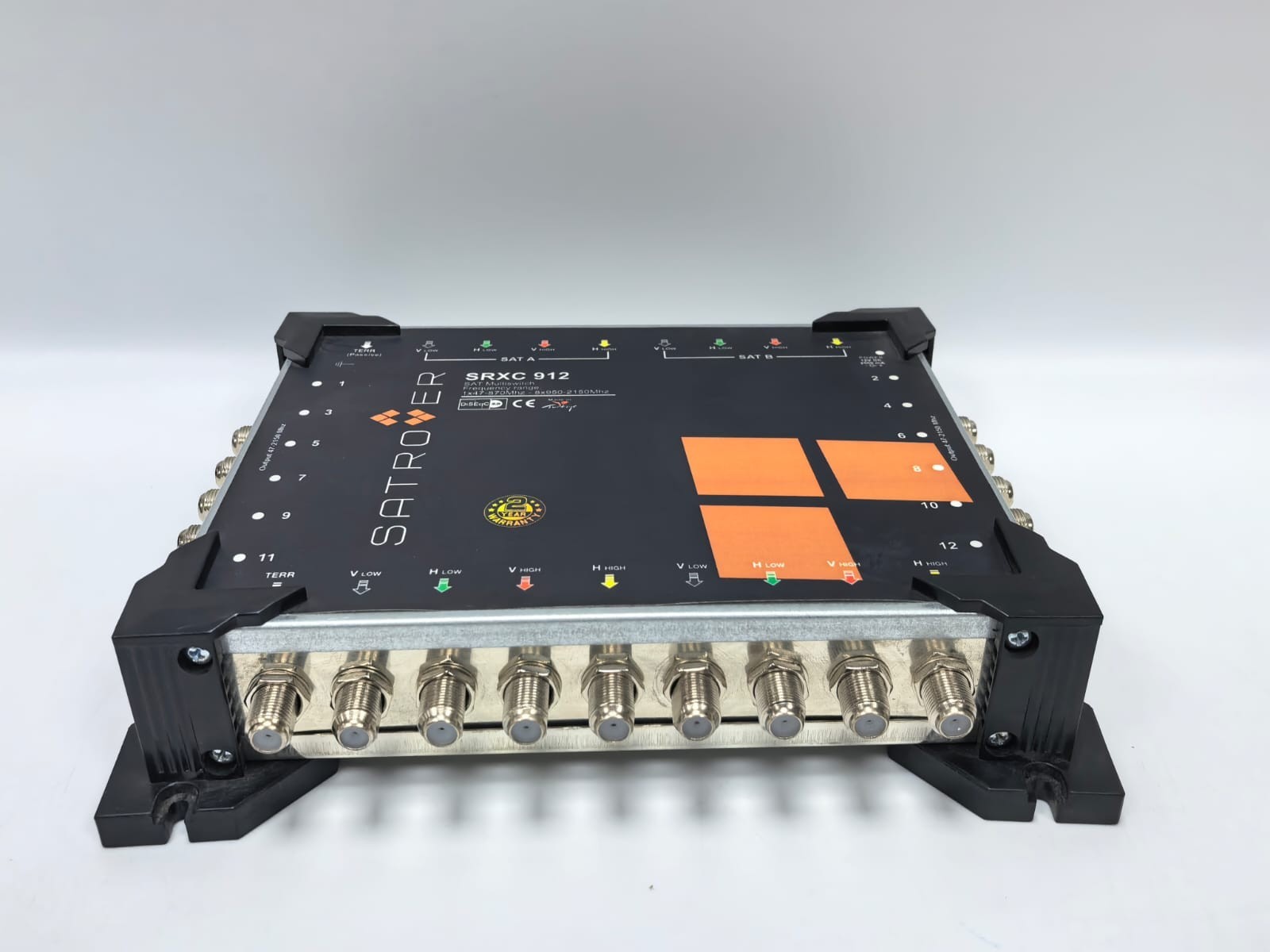 SATROVER SRXC-912 SATROVER SRXC 912 SATELLITE MULTISWITCH 7