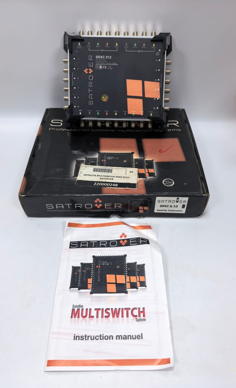 SATROVER SRXC 912 SATELLITE MULTISWITCH