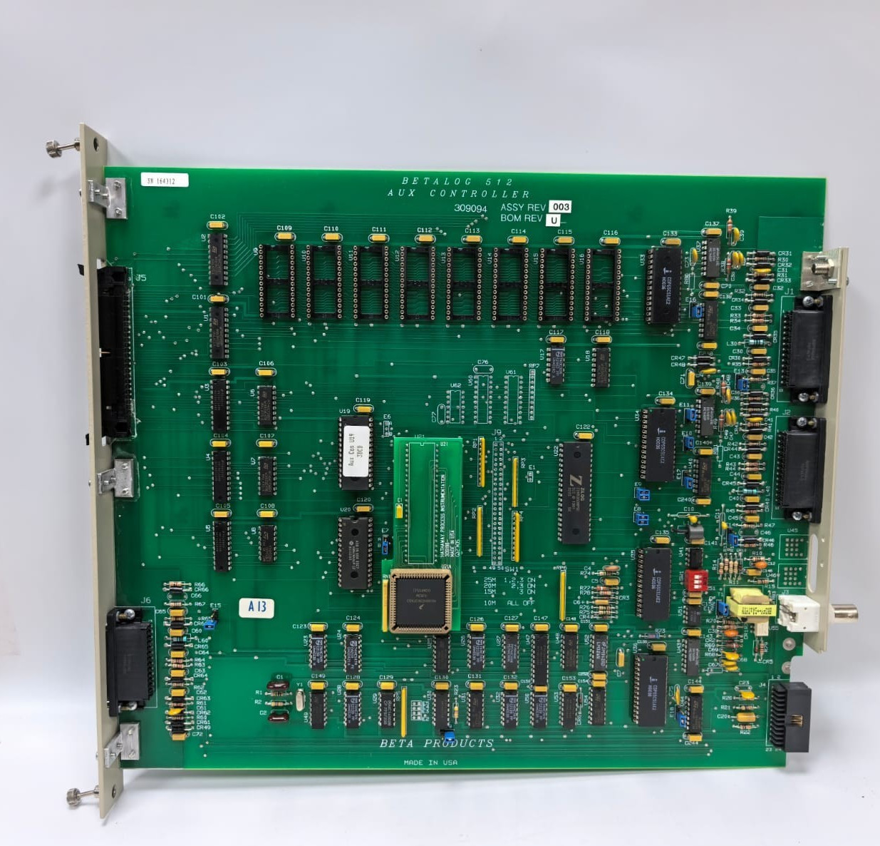 BETALOG 309094 BETALOG 512 AUX CONTROLLER 309094 AS REV.003 3