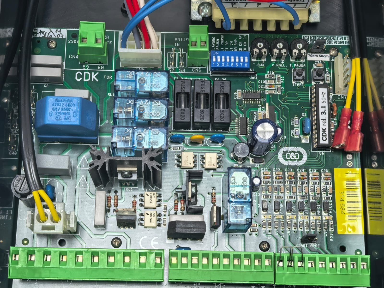O&O 030277-001 O&O CDK-STD ELECTRONIC CONTROL BOARD 030277-001 5