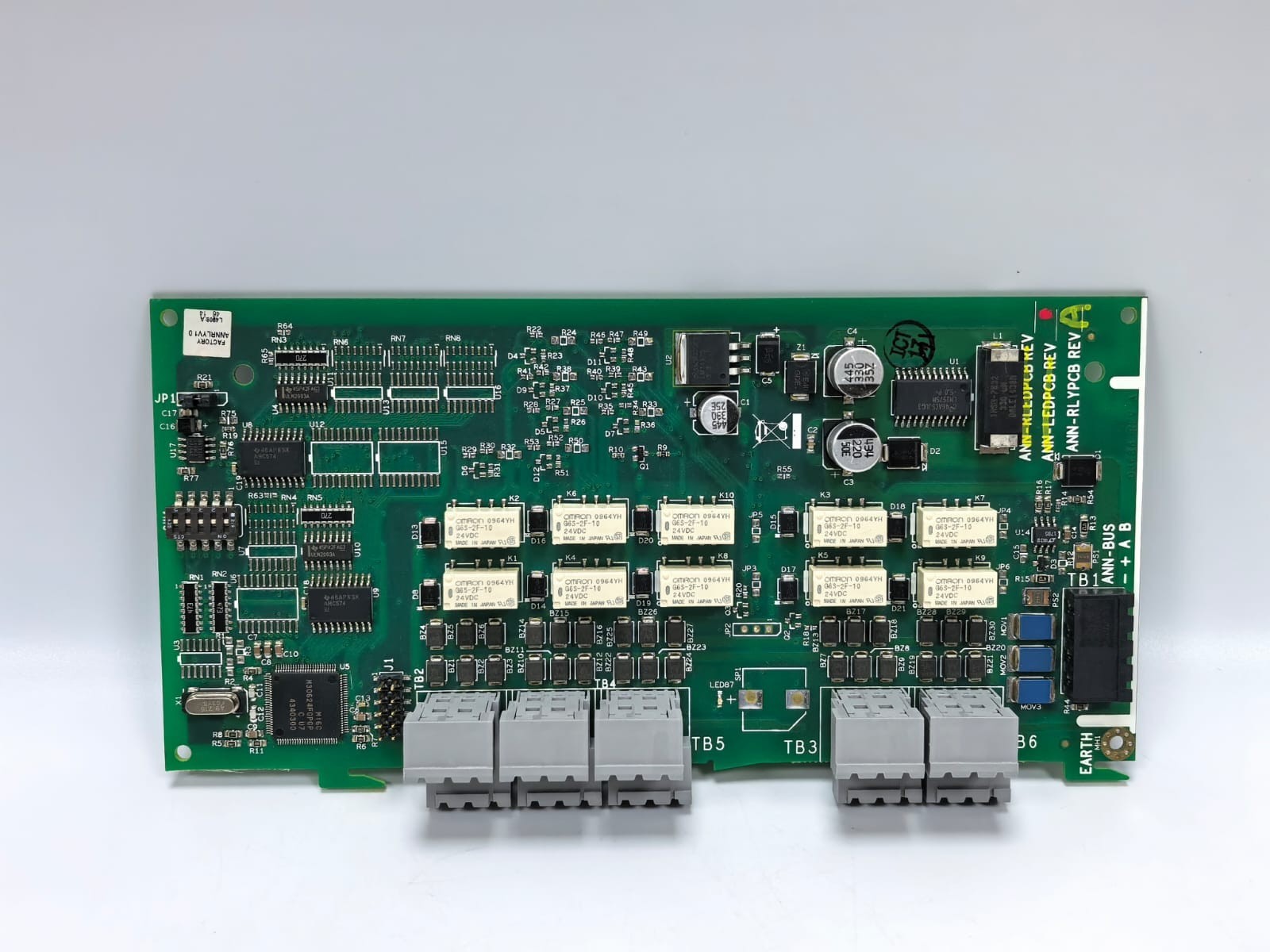 NOTIFIER N-ANN-RLY/ ANN-RLYPCB NOTIFIER N-ANN-RLY/ ANN-RLYPCB REV.A RELAY MODULE 2