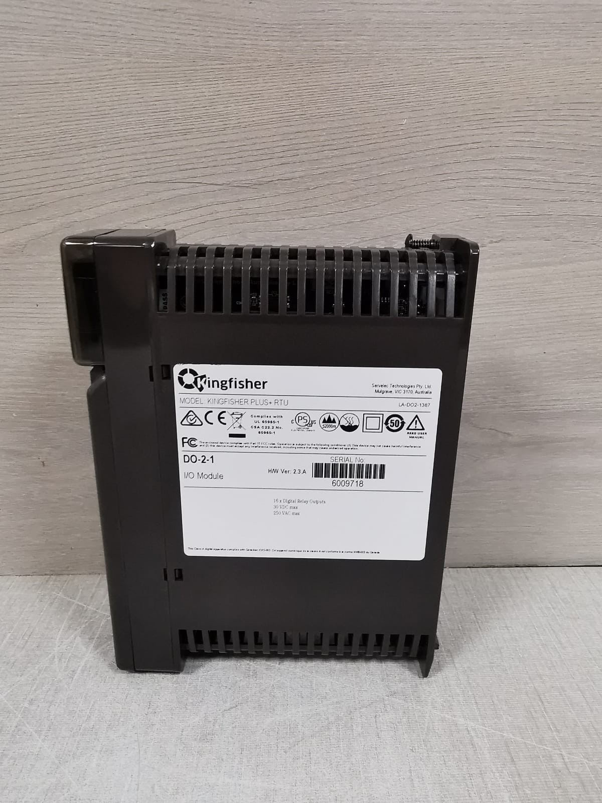 SEMAPHORE KINGFISHER PLUS+RTU DO-2 SEMAPHORE KINGFISHER PLUS+RTU DO-2/ DO-2-1 HW VER. 2.3.A I/O MODULE 8